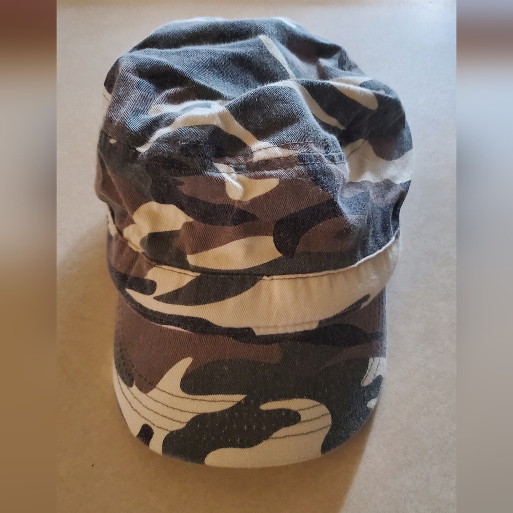 Camo adjustable cap